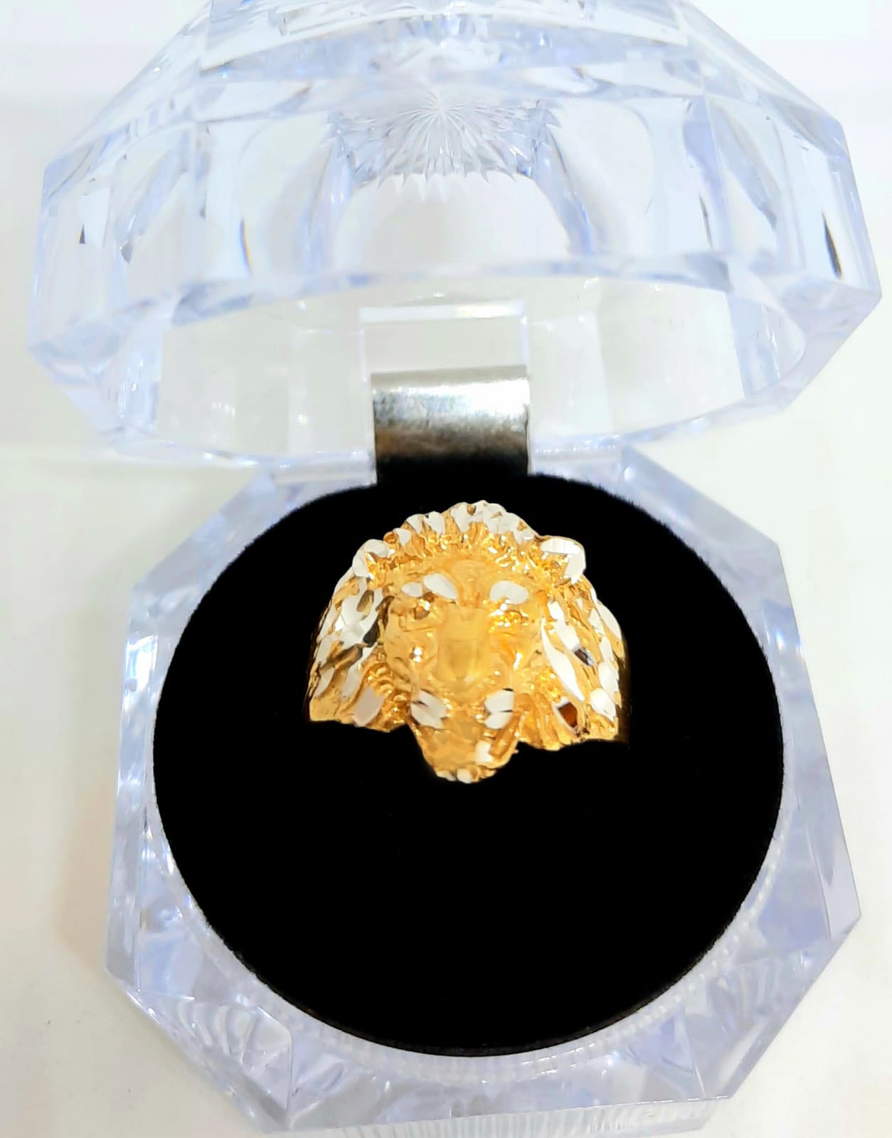 Gold Gent Ring